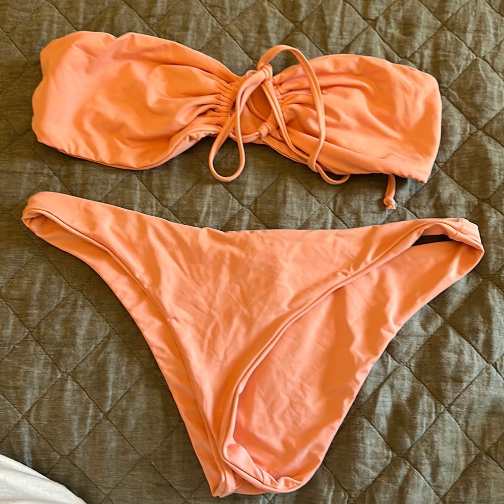 Dippin daisys Amalfi top and bottoms bikini!